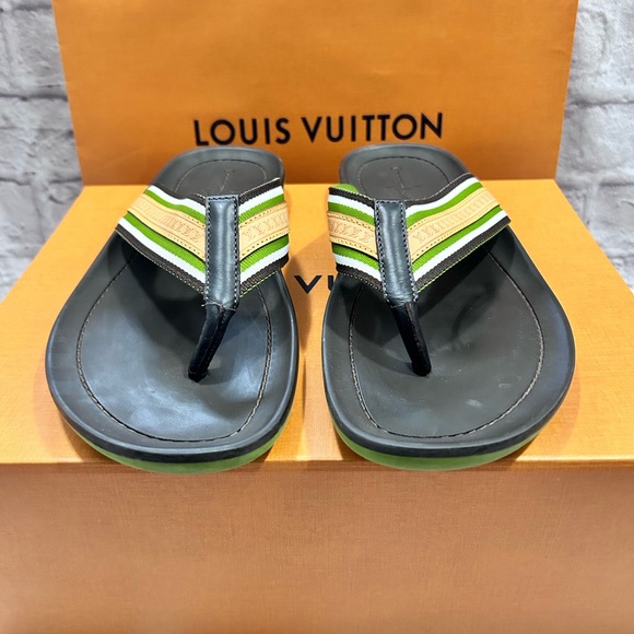 Louis Vuitton Size 12 Flip Flops - Picture 4 of 6